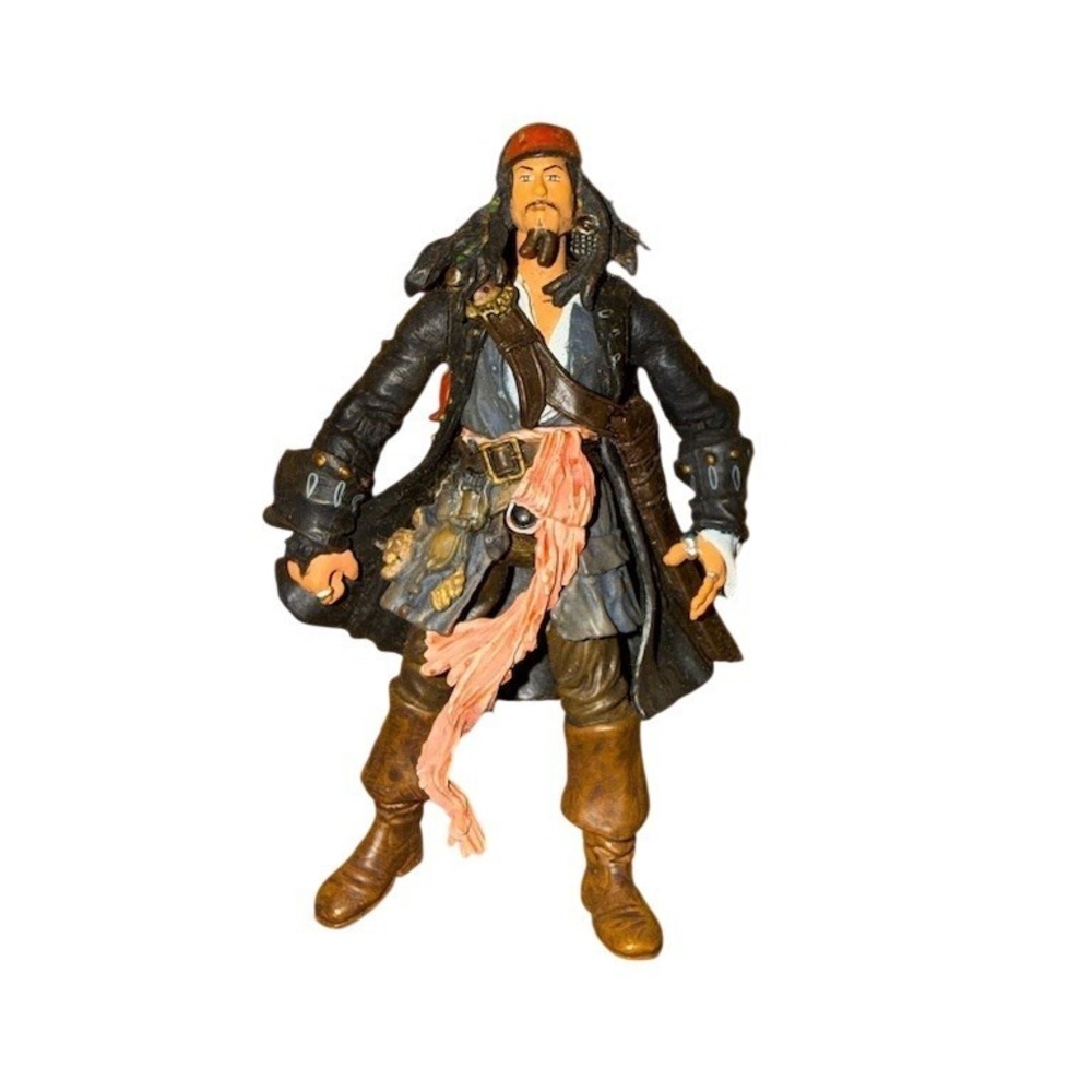 Disney Pirates‎ of the Caribbean Captain Jack Sparrow Action Figure 4in